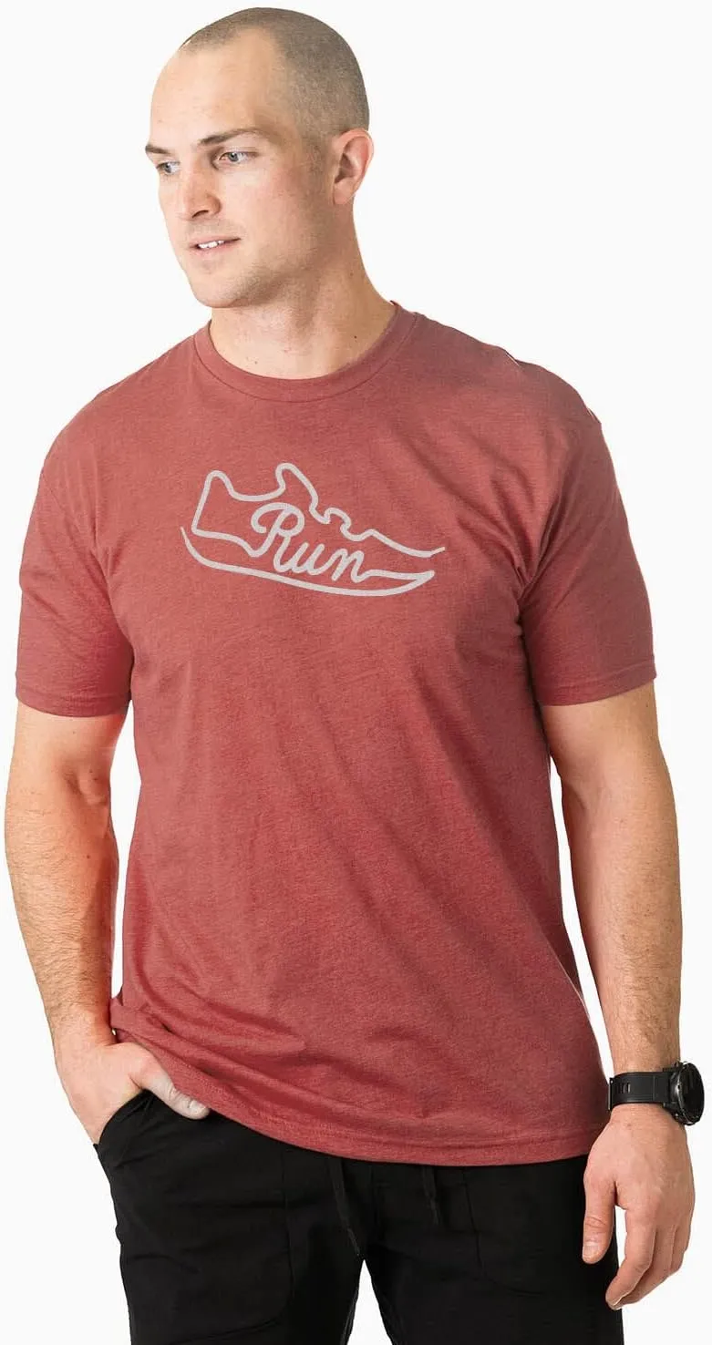 Run Shoe T-Shirt | Running Tee | Adult Sizes
