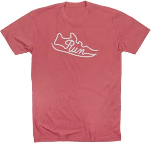 Run Shoe T-Shirt | Running Tee | Adult Sizes