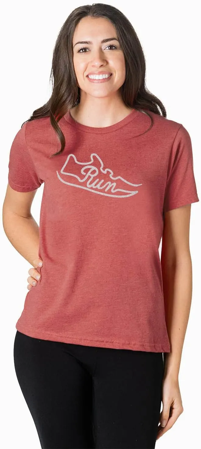 Run Shoe T-Shirt | Running Tee | Adult Sizes