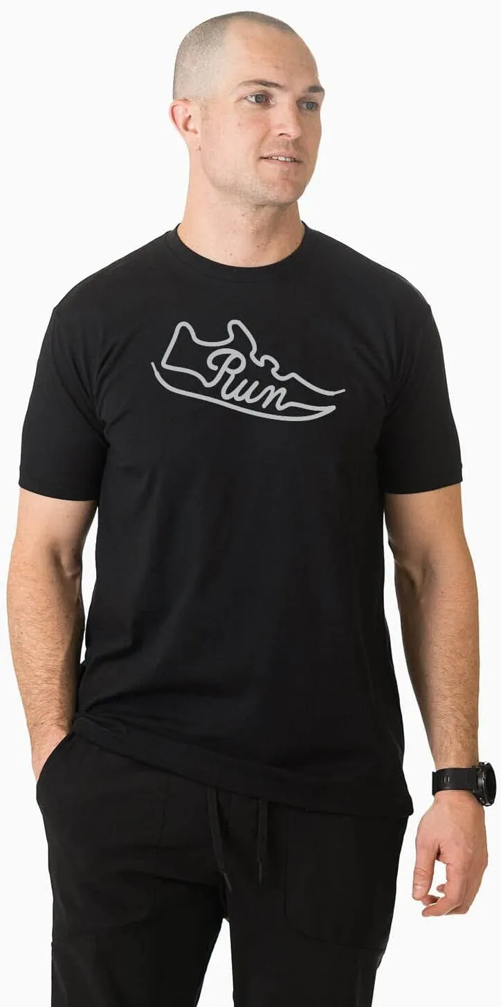 Run Shoe T-Shirt | Running Tee | Adult Sizes
