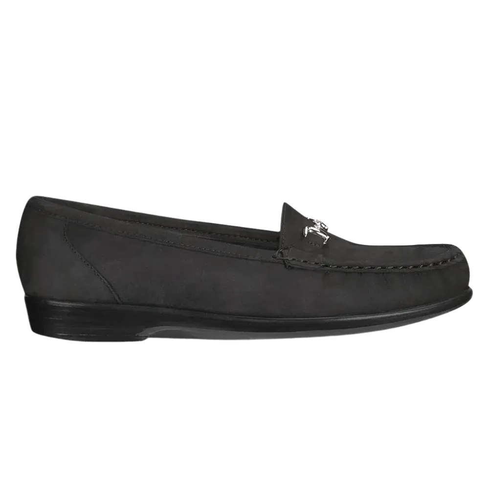 Sas Women's Metro Slip-on Charcoal Nubuck