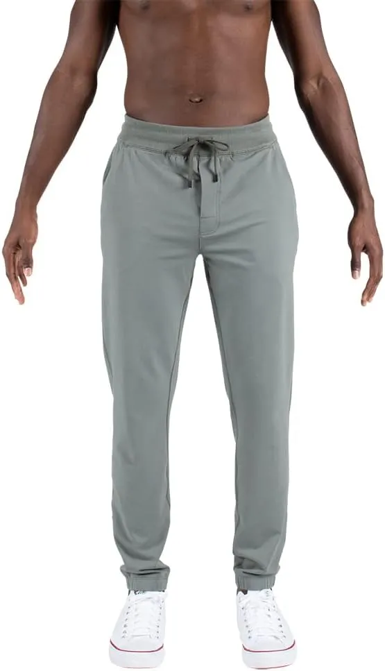 Saxx Men's Underwear - Down Time Pant - Pants for Men, Fall, Cargo Grey, XX-Large