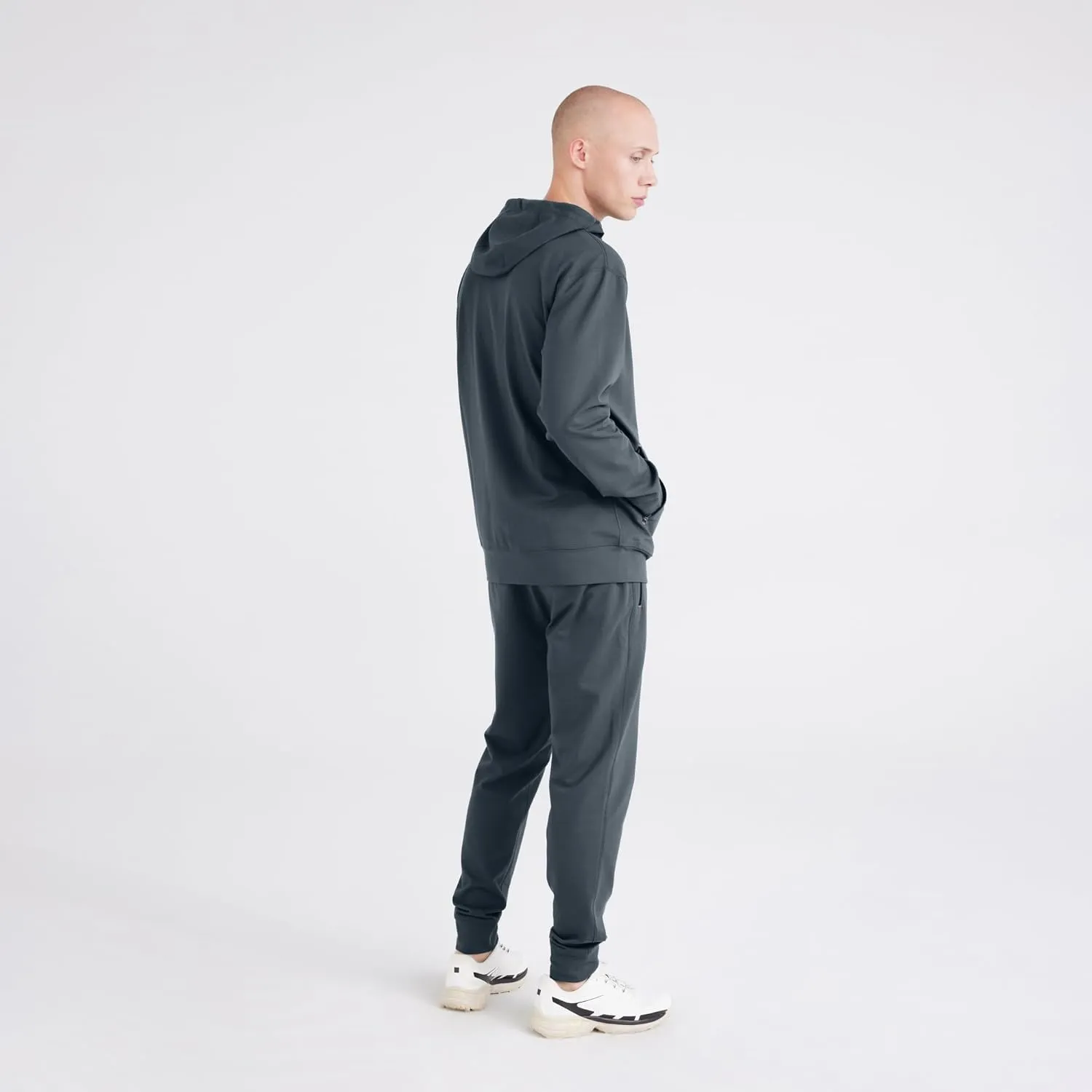 SAXX Underwear Co. Men's Trailzer Full Zip Hoodie, Core