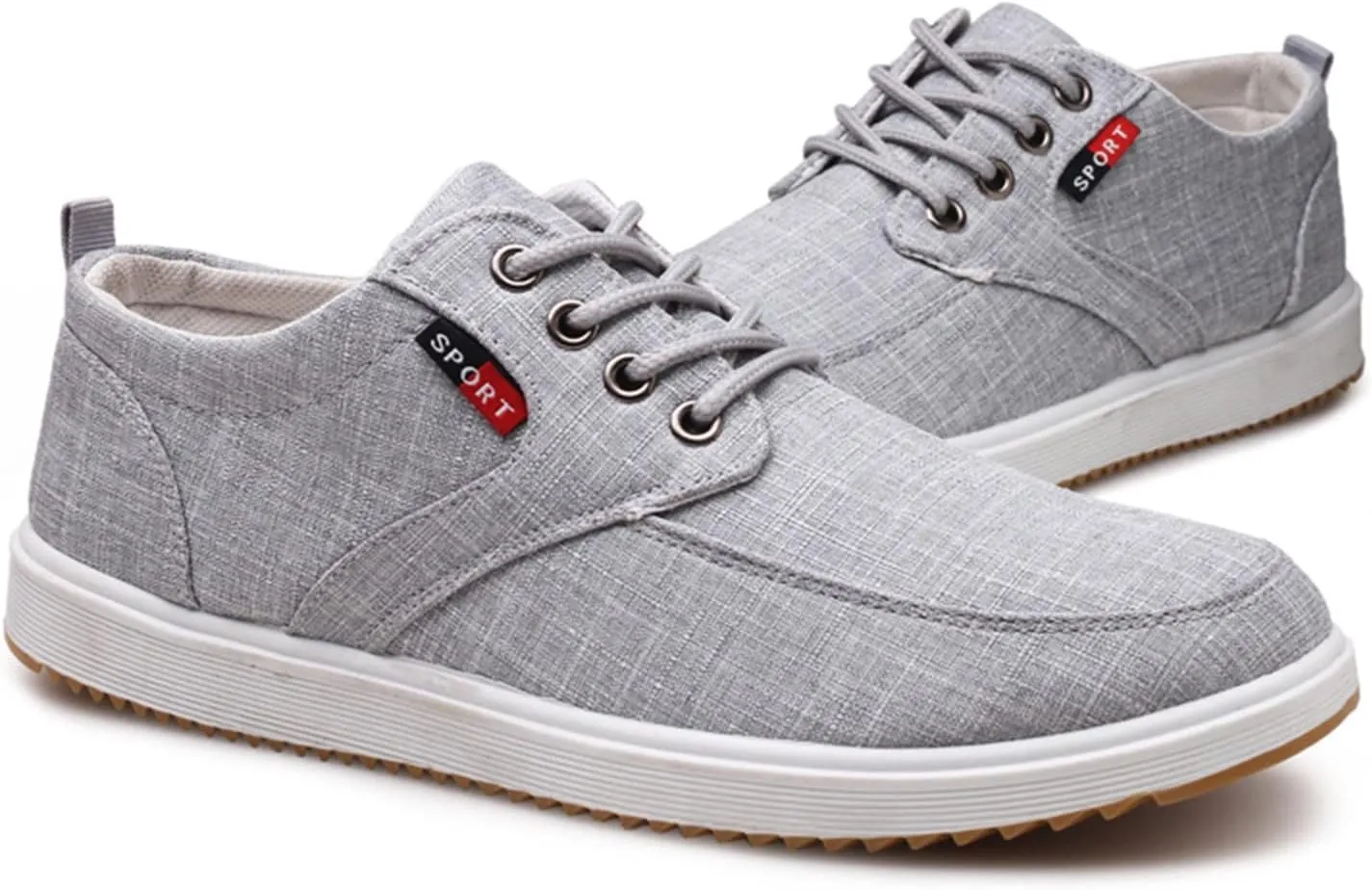Shoes for Men Soft Cushions Athletic Low Top Versatile Office Summer and Autumn Lightweight Slip On Loafers