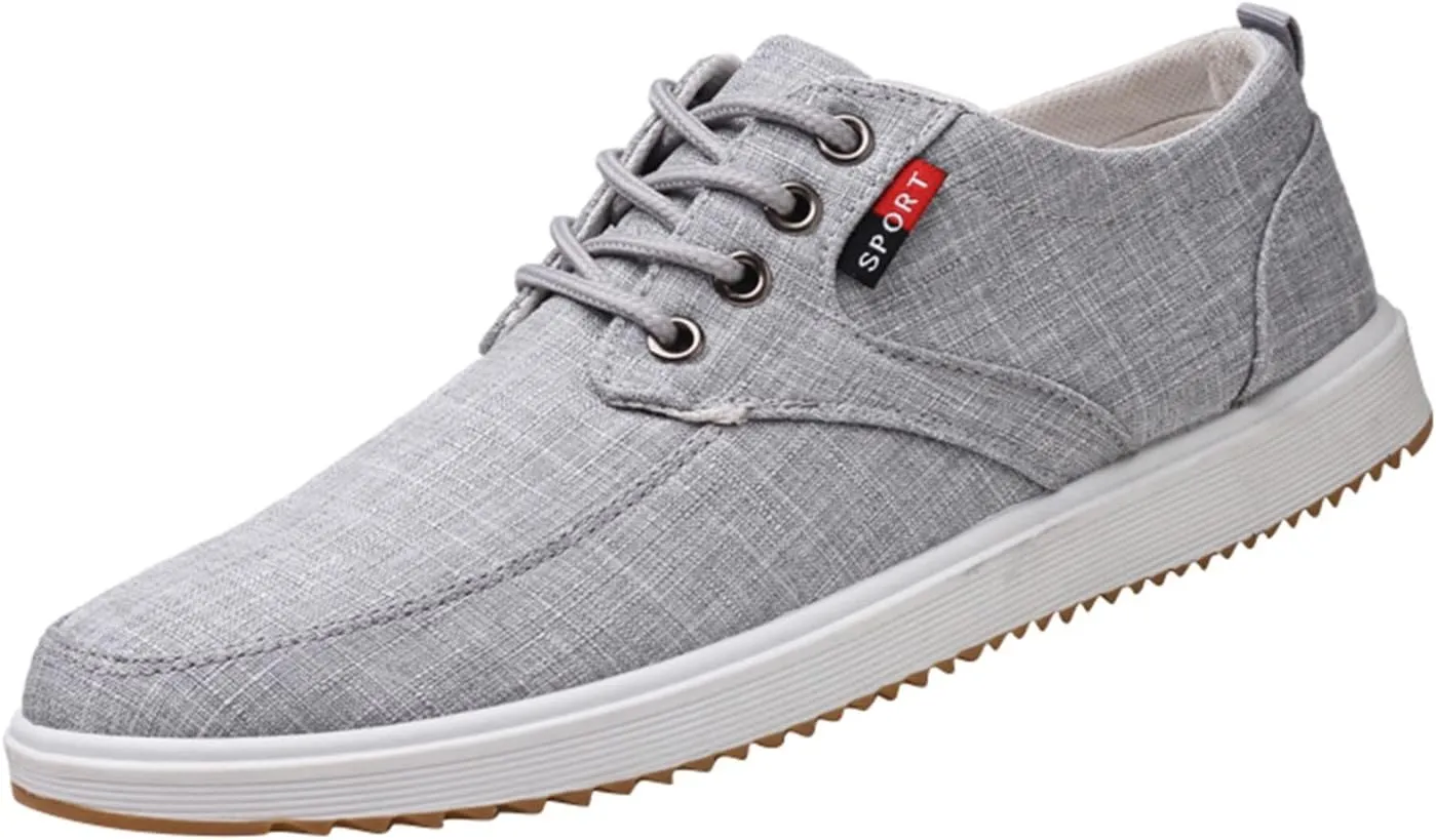 Shoes for Men Soft Cushions Athletic Low Top Versatile Office Summer and Autumn Lightweight Slip On Loafers