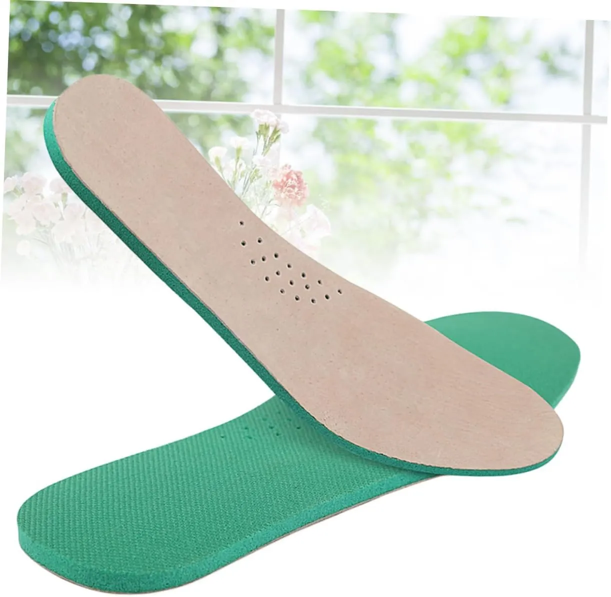 Shoes Pad Leather Shoes Insoles Absorption Insoles for Workout for Men Women
