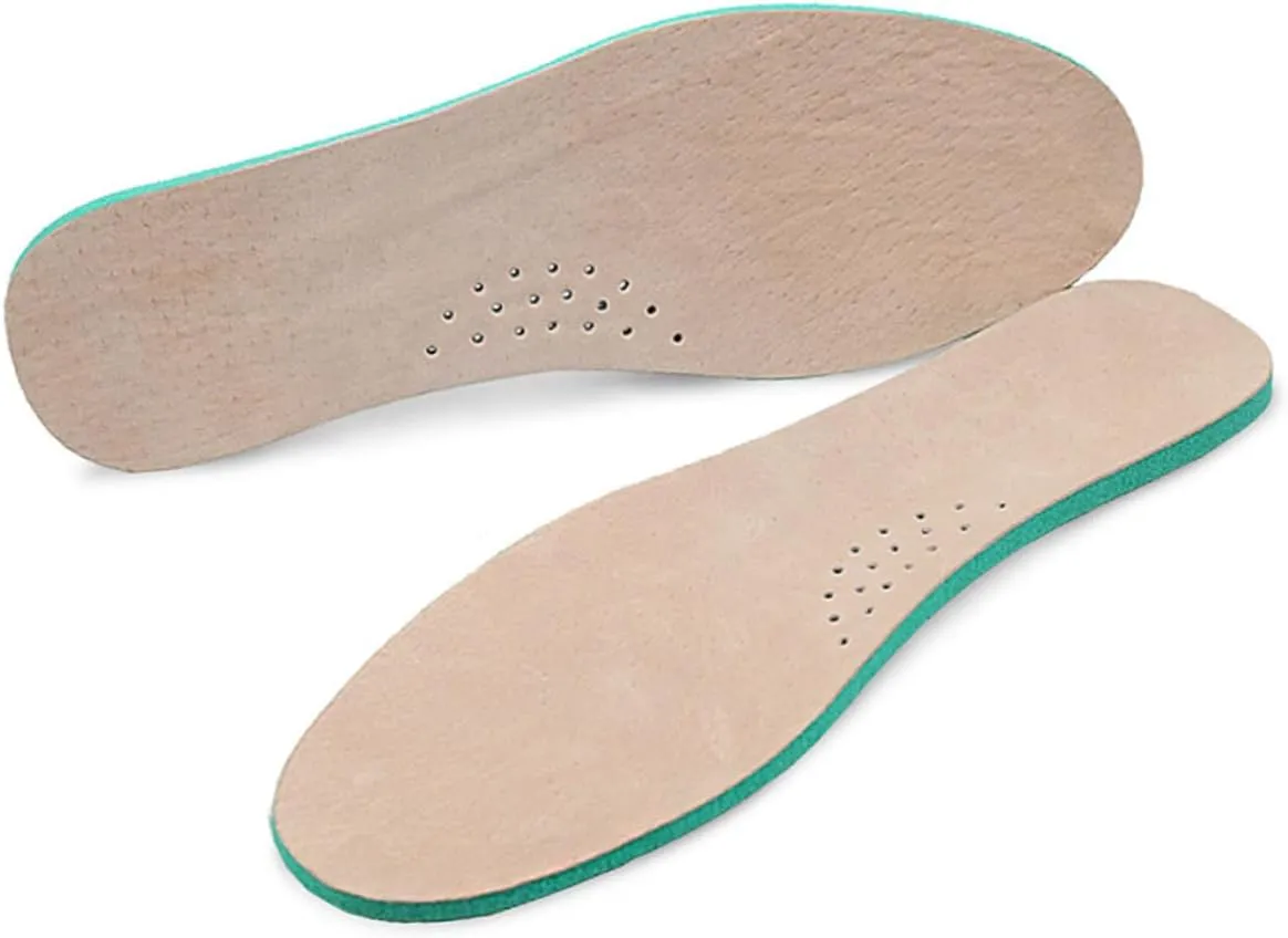 Shoes Pad Leather Shoes Insoles Absorption Insoles for Workout for Men Women