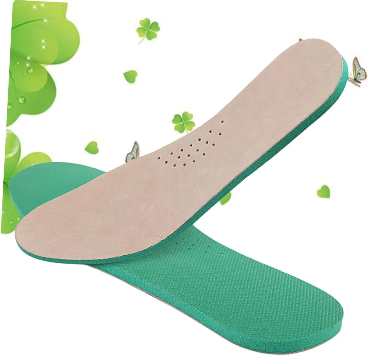 Shoes Pad Leather Shoes Insoles Absorption Insoles for Workout for Men Women