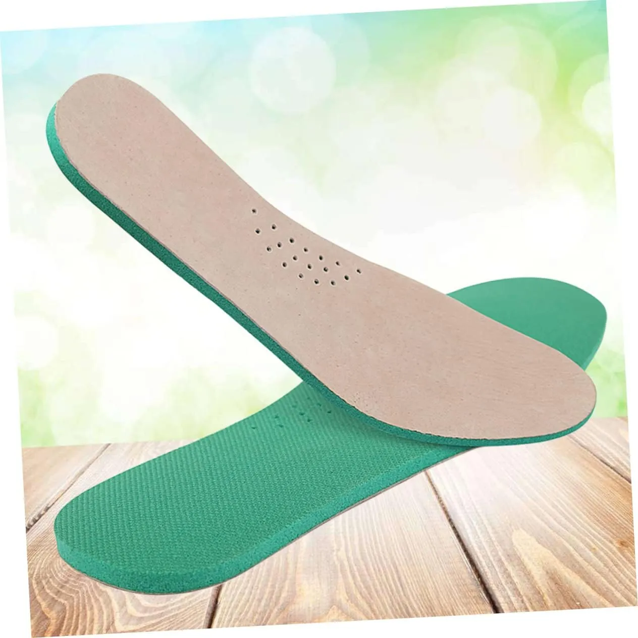 Shoes Pad Leather Shoes Insoles Absorption Insoles for Workout for Men Women
