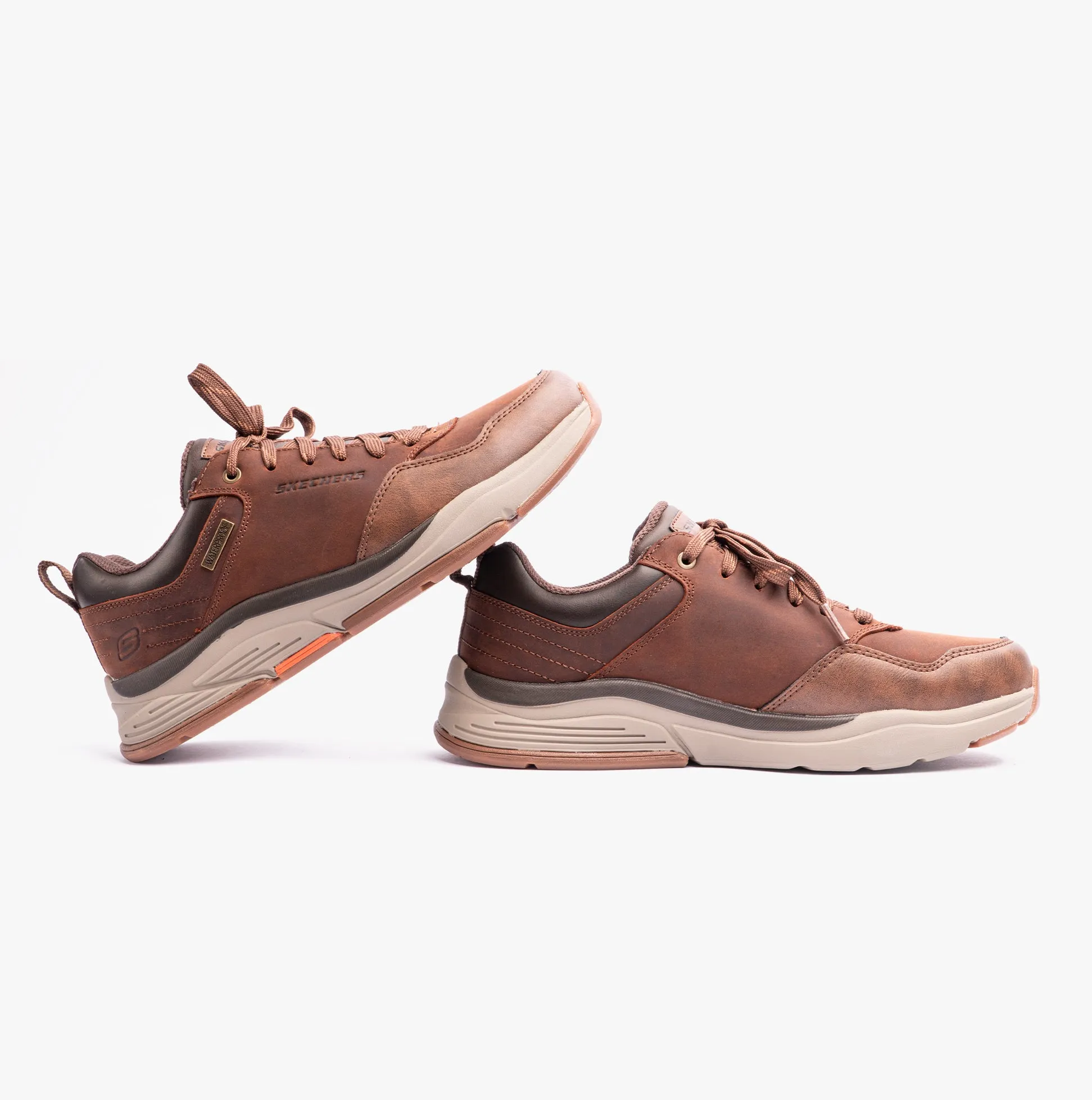 Skechers 210021/CDB RELAXED FIT: BENAGO - HOMBRE Mens Shoes Dark Brown