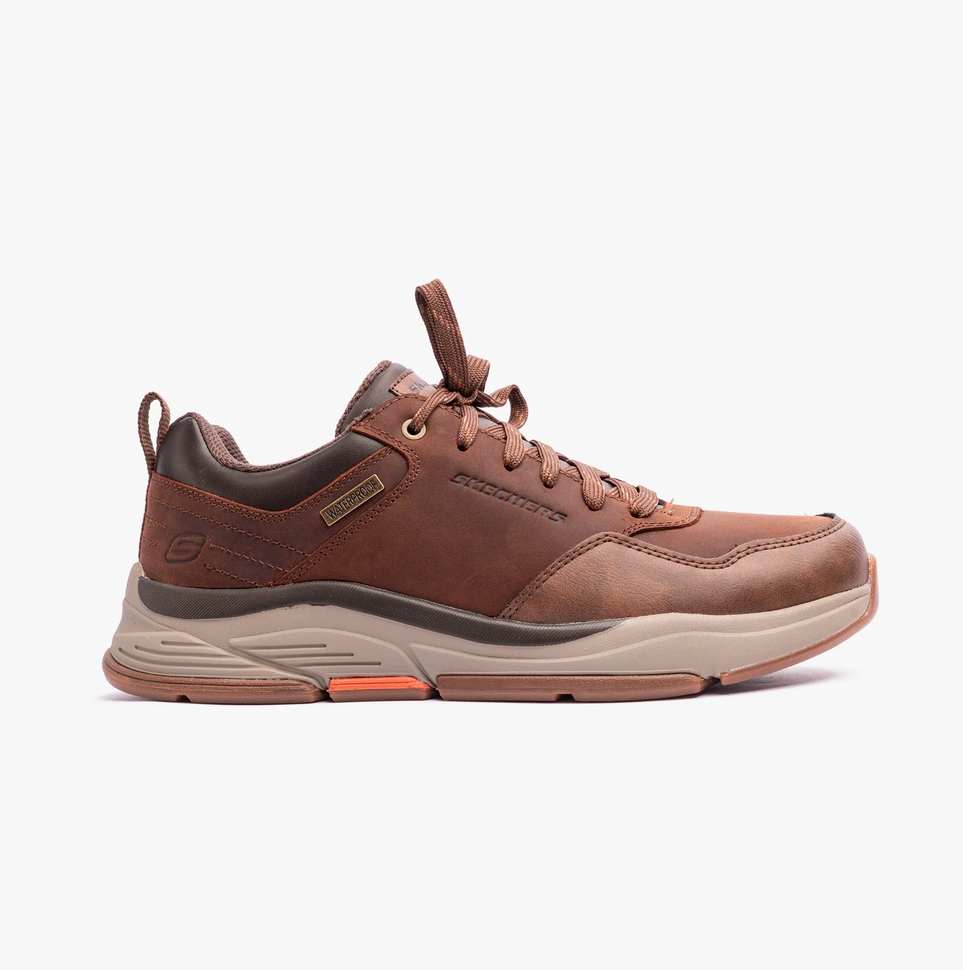 Skechers 210021/CDB RELAXED FIT: BENAGO - HOMBRE Mens Shoes Dark Brown