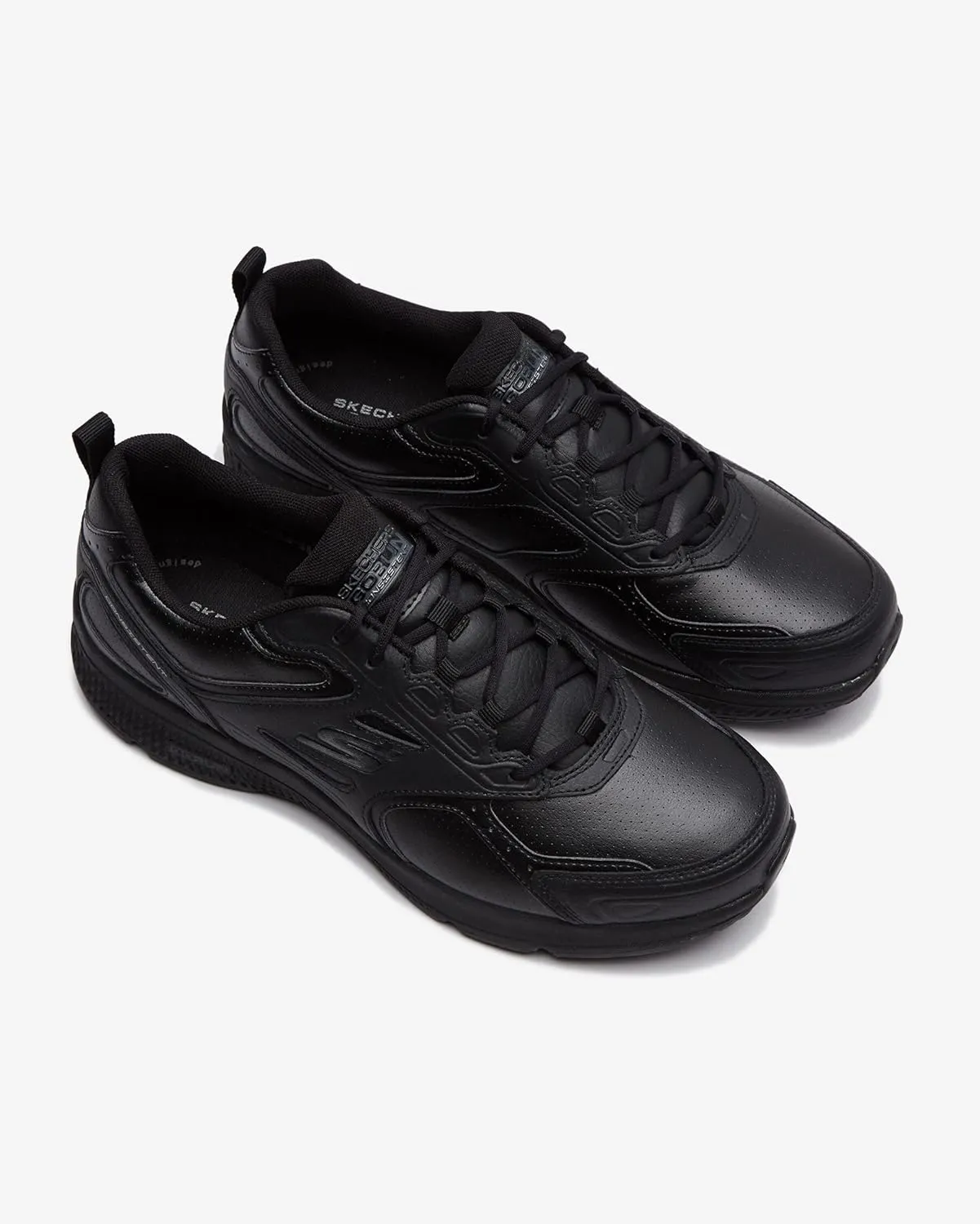 Skechers Men's Go Run Consistent-Leather Cross-Training Tennis Shoe Sneaker with Air Cooled Foam