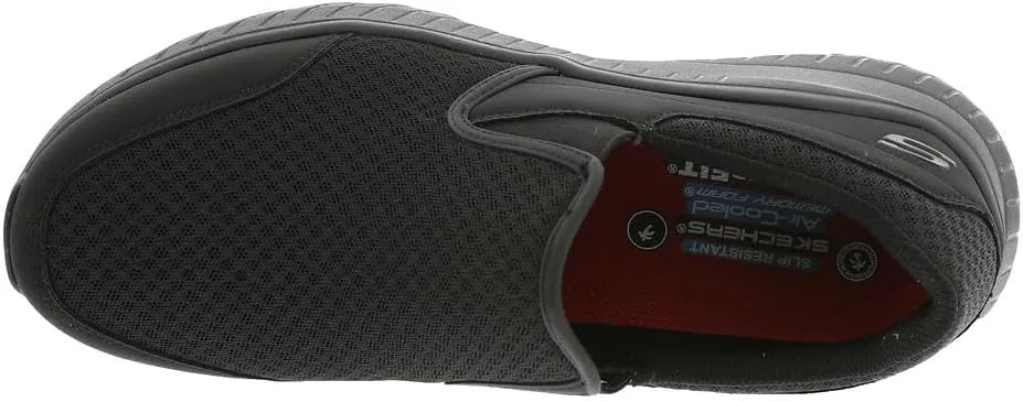 Skechers Men's Squad Chaos Slip Resistant Urgran Food Service Shoe
