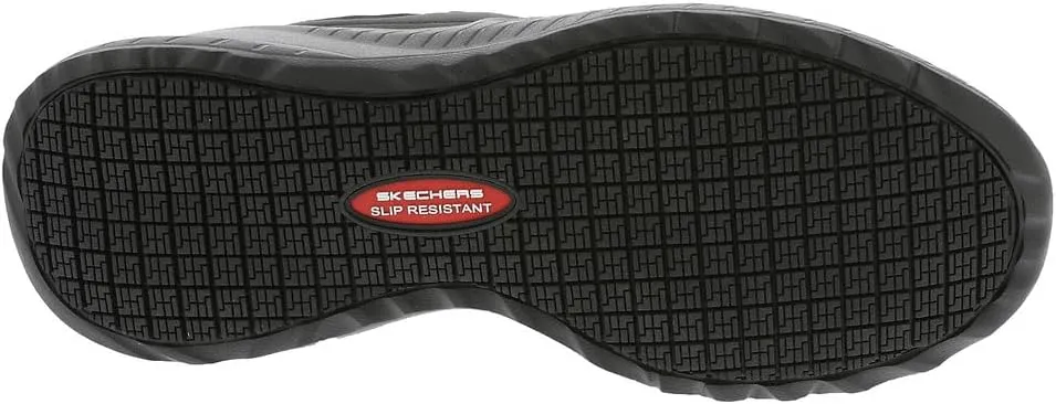 Skechers Men's Squad Chaos Slip Resistant Urgran Food Service Shoe
