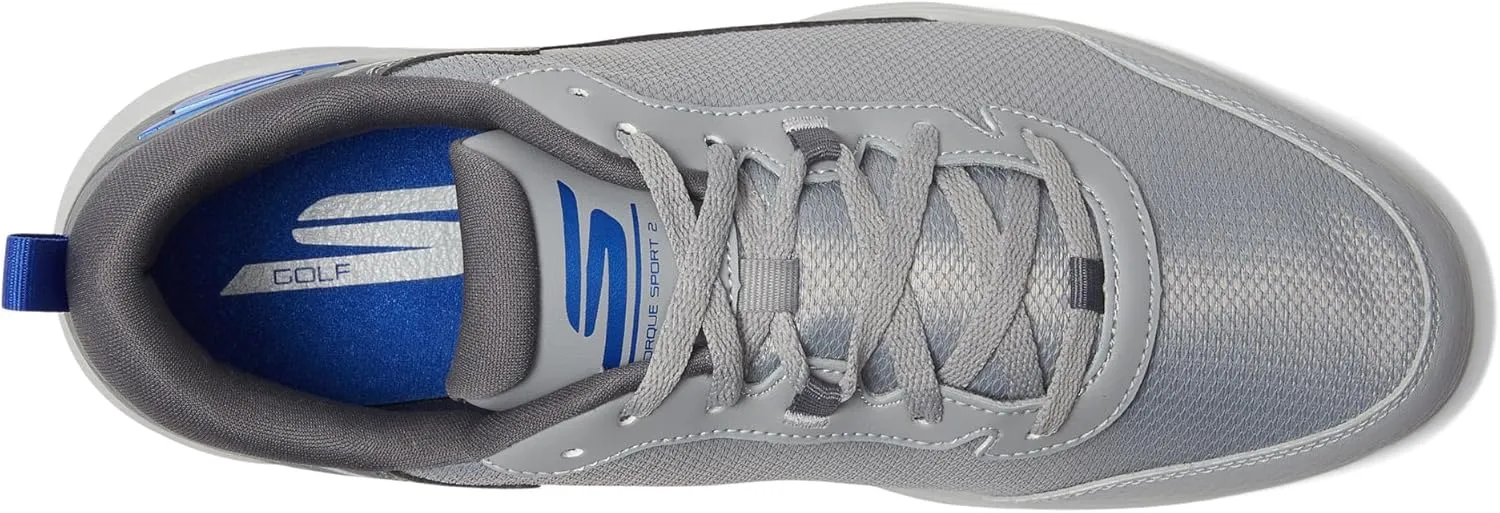 Skechers Men's Torque Sport Fairway Relaxed Fit Spiked Golf Shoe Sneaker