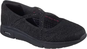 Skechers Modern Comfort Women's Women's Martha Stewart Arch Fit Living-Meadow Walk Loafer, Black, 5