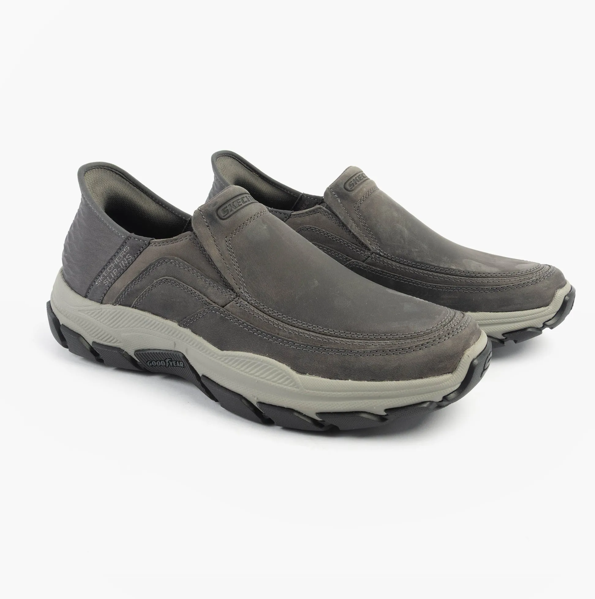 Skechers RESPECTED - ELGIN Mens Shoes Charcoal