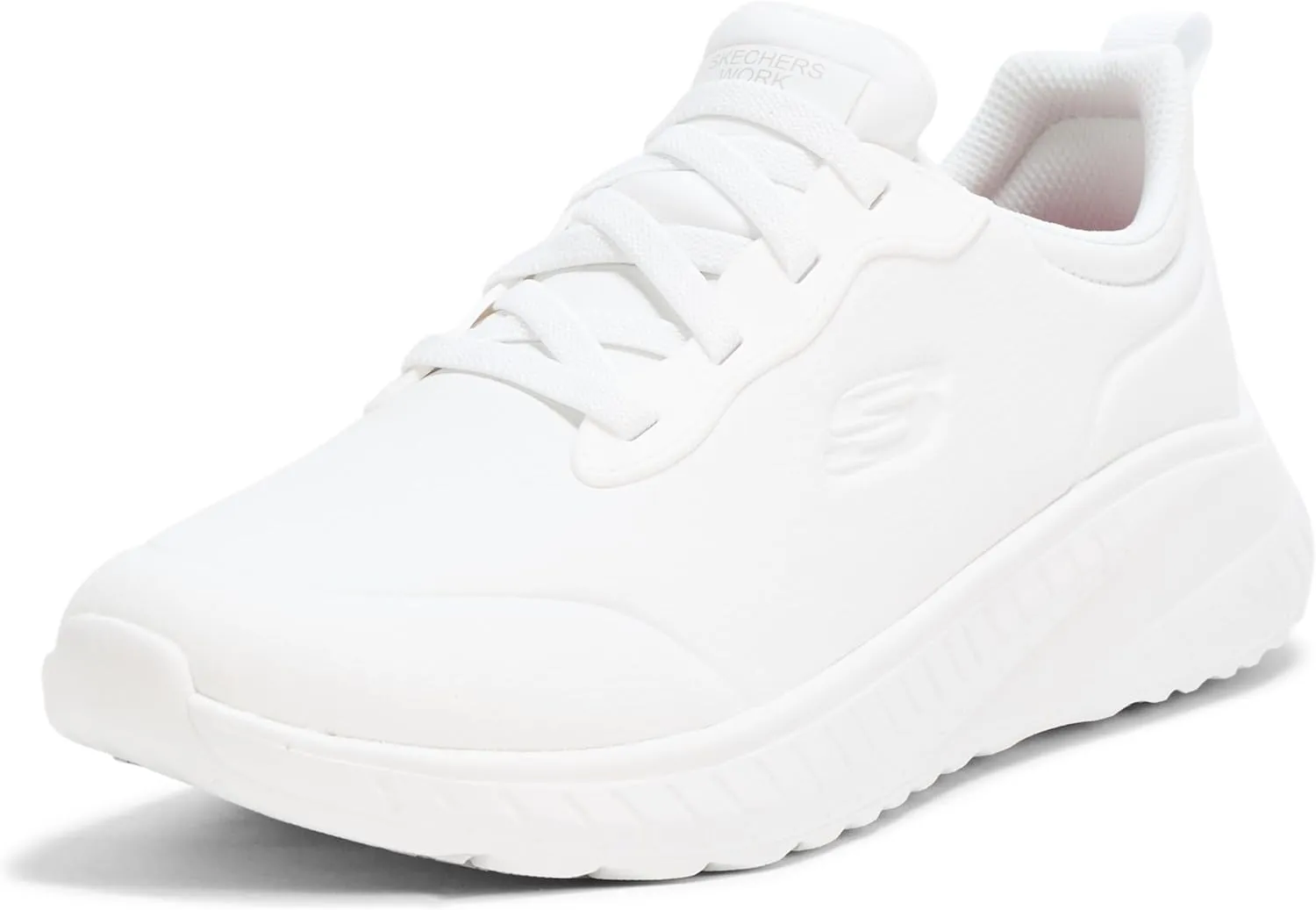 Skechers Women's Squad Chaos Sr Rodey Bungee Slip on Health Care Professional Shoe