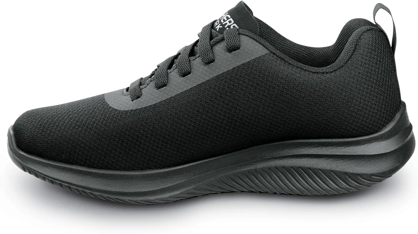 Skechers Work Riley Ultra Flex 3.0, Women's, Soft Toe, EH, MaxTrax, Slip Resistant, Low Athletic, Work Shoe