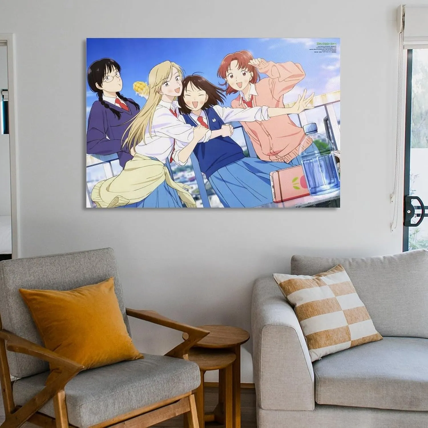 Skip And Loafer 2023 Anime Poster Canvas Art Poster And Wall Art Picture Print Modern Family Bedroom Decor Posters 08x12inch(20x30cm)