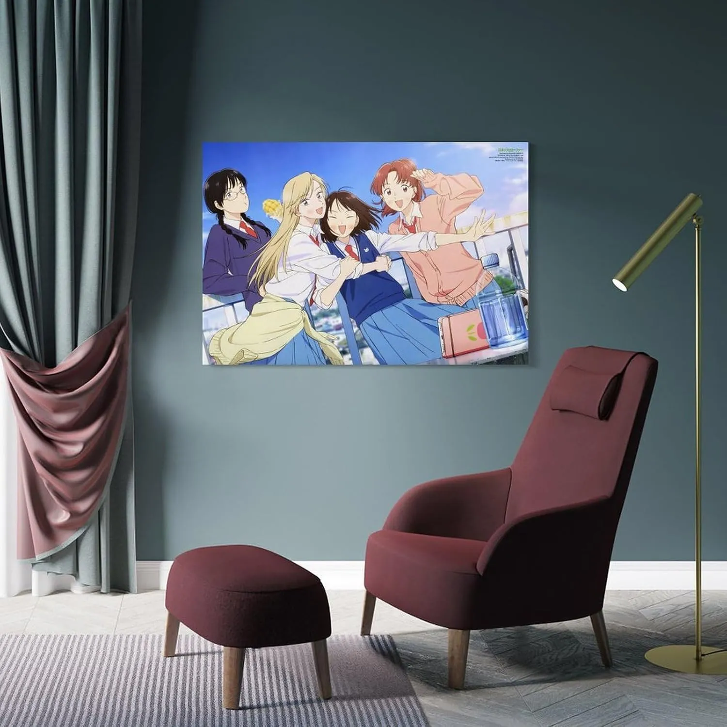 Skip And Loafer 2023 Anime Poster Canvas Art Poster And Wall Art Picture Print Modern Family Bedroom Decor Posters 08x12inch(20x30cm)