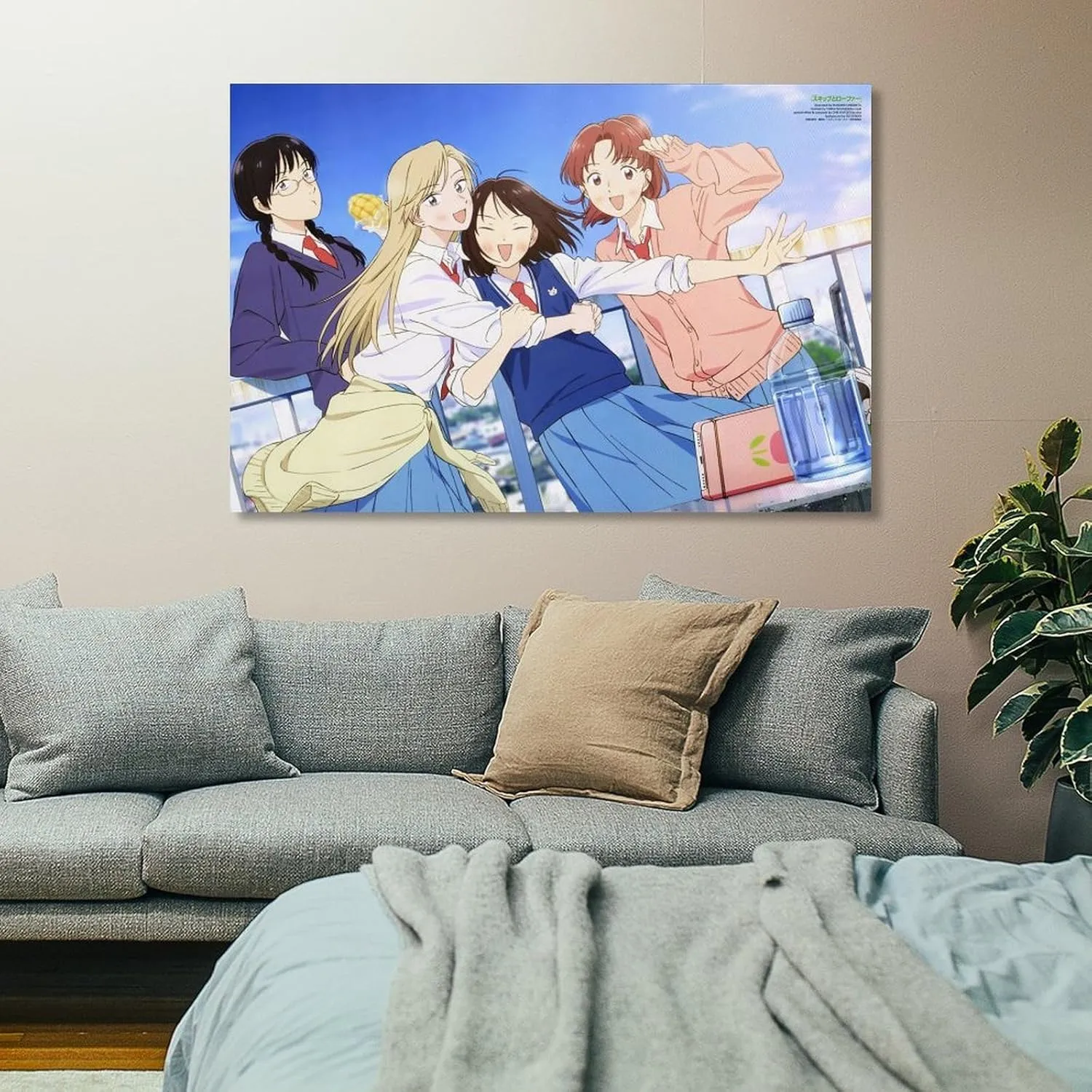 Skip And Loafer 2023 Anime Poster Canvas Art Poster And Wall Art Picture Print Modern Family Bedroom Decor Posters 08x12inch(20x30cm)