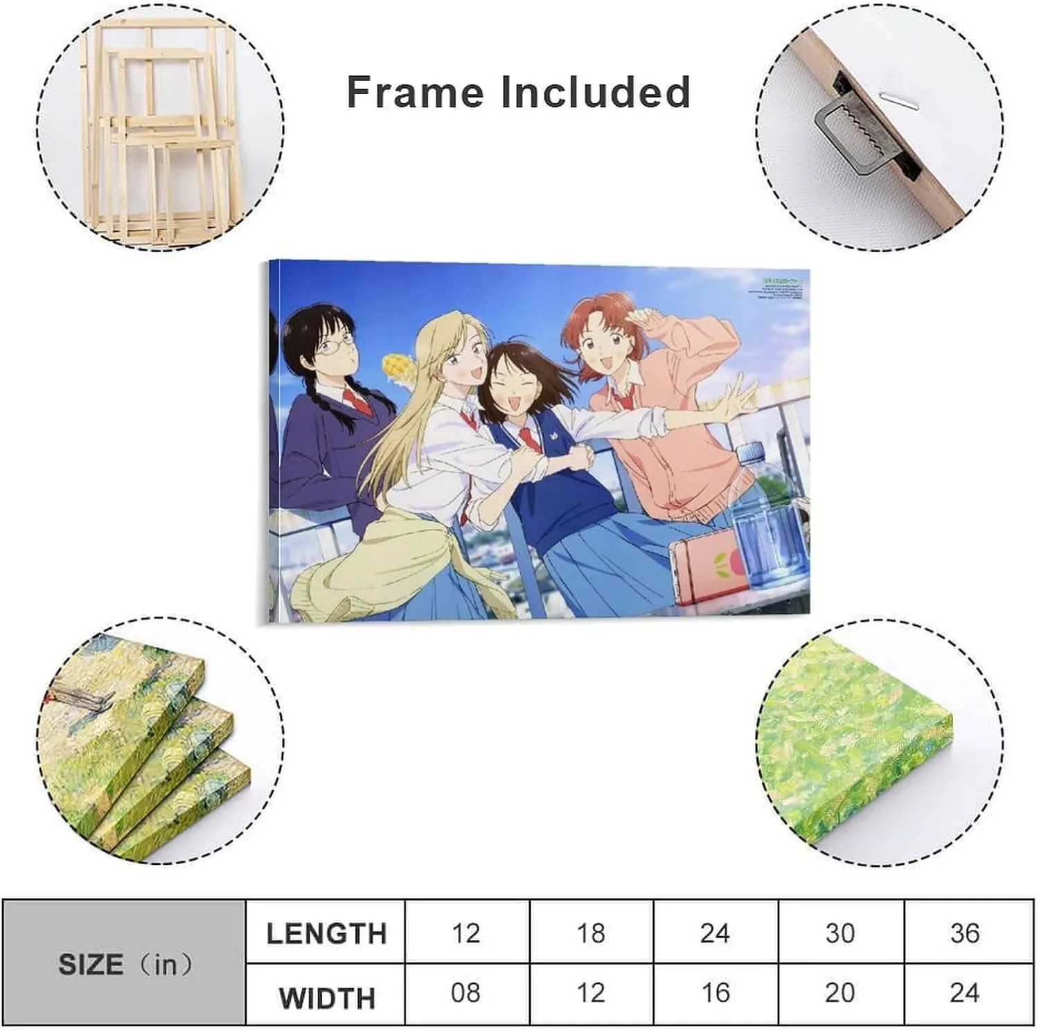Skip And Loafer 2023 Anime Poster Canvas Art Poster And Wall Art Picture Print Modern Family Bedroom Decor Posters 08x12inch(20x30cm)