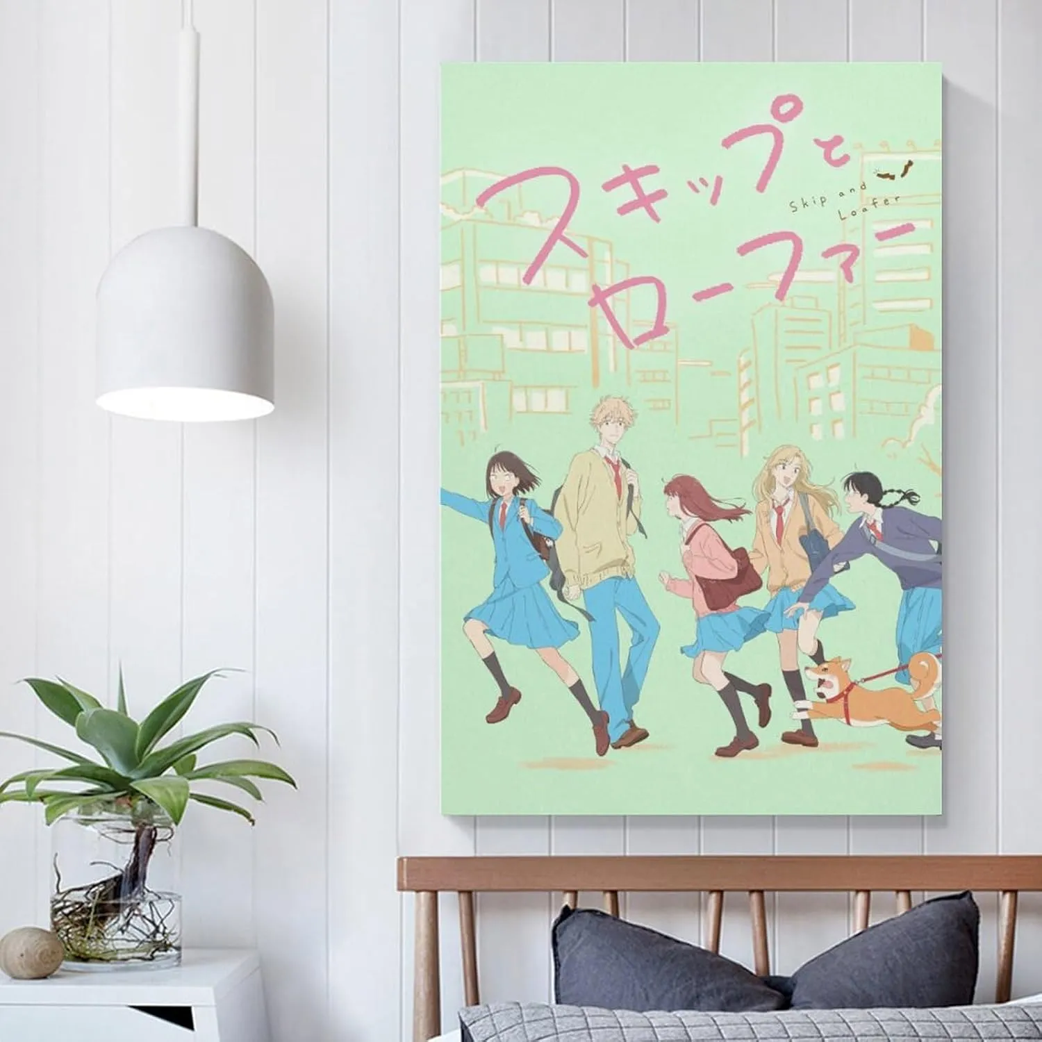 Skip And Loafer 2023 Anime Poster Canvas Art Poster And Wall Art Picture Print Modern Family Bedroom Decor Posters 16x24inch(40x60cm)
