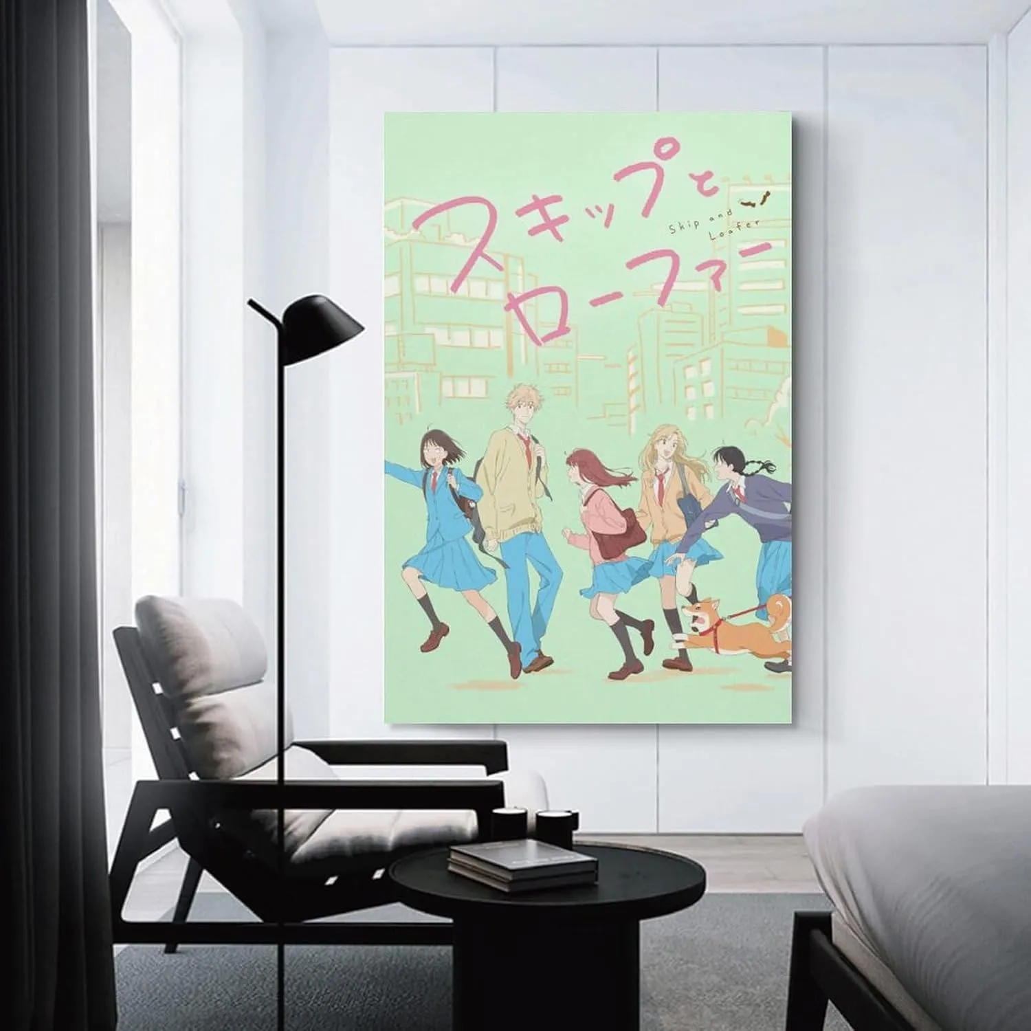 Skip And Loafer 2023 Anime Poster Canvas Art Poster And Wall Art Picture Print Modern Family Bedroom Decor Posters 16x24inch(40x60cm)
