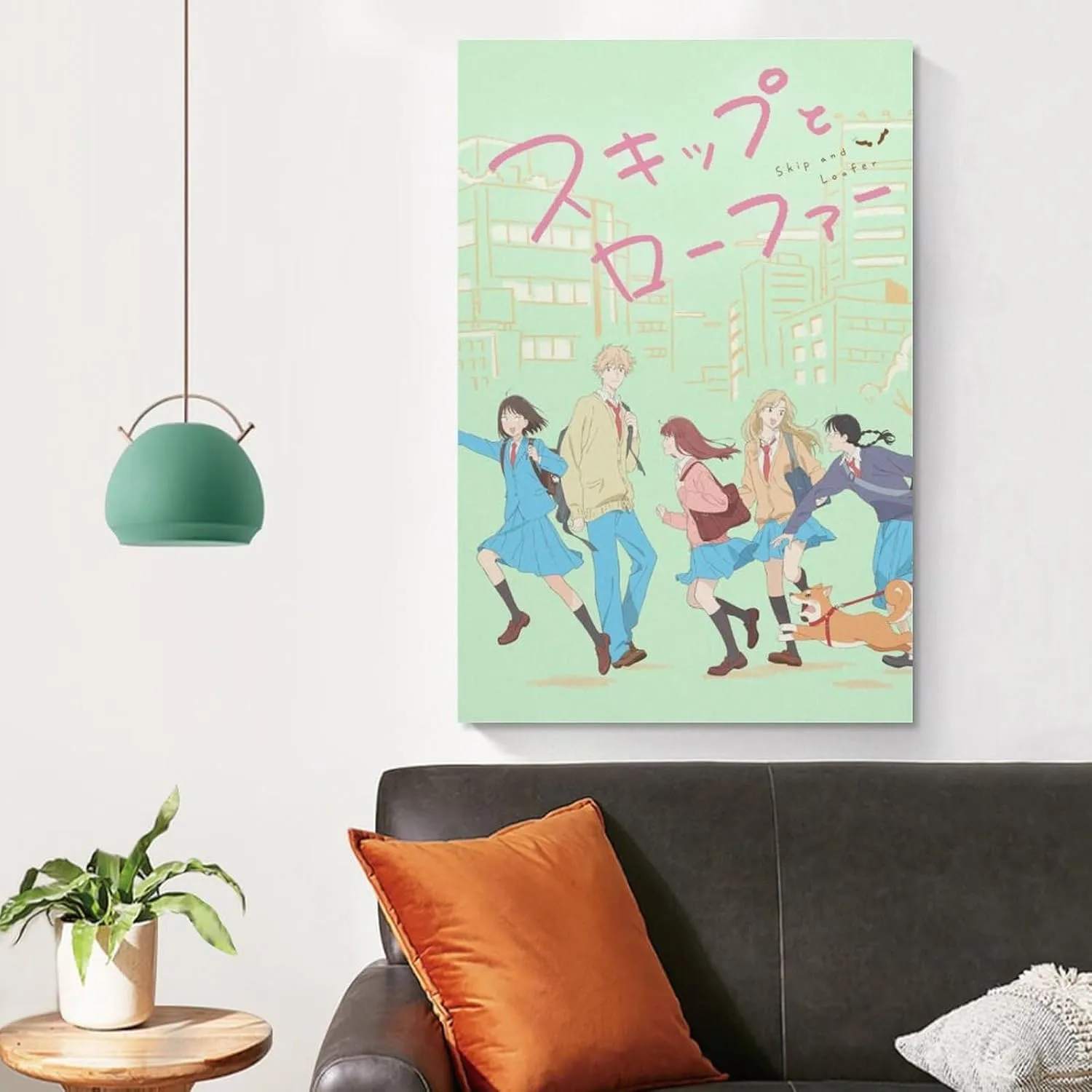 Skip And Loafer 2023 Anime Poster Canvas Art Poster And Wall Art Picture Print Modern Family Bedroom Decor Posters 16x24inch(40x60cm)