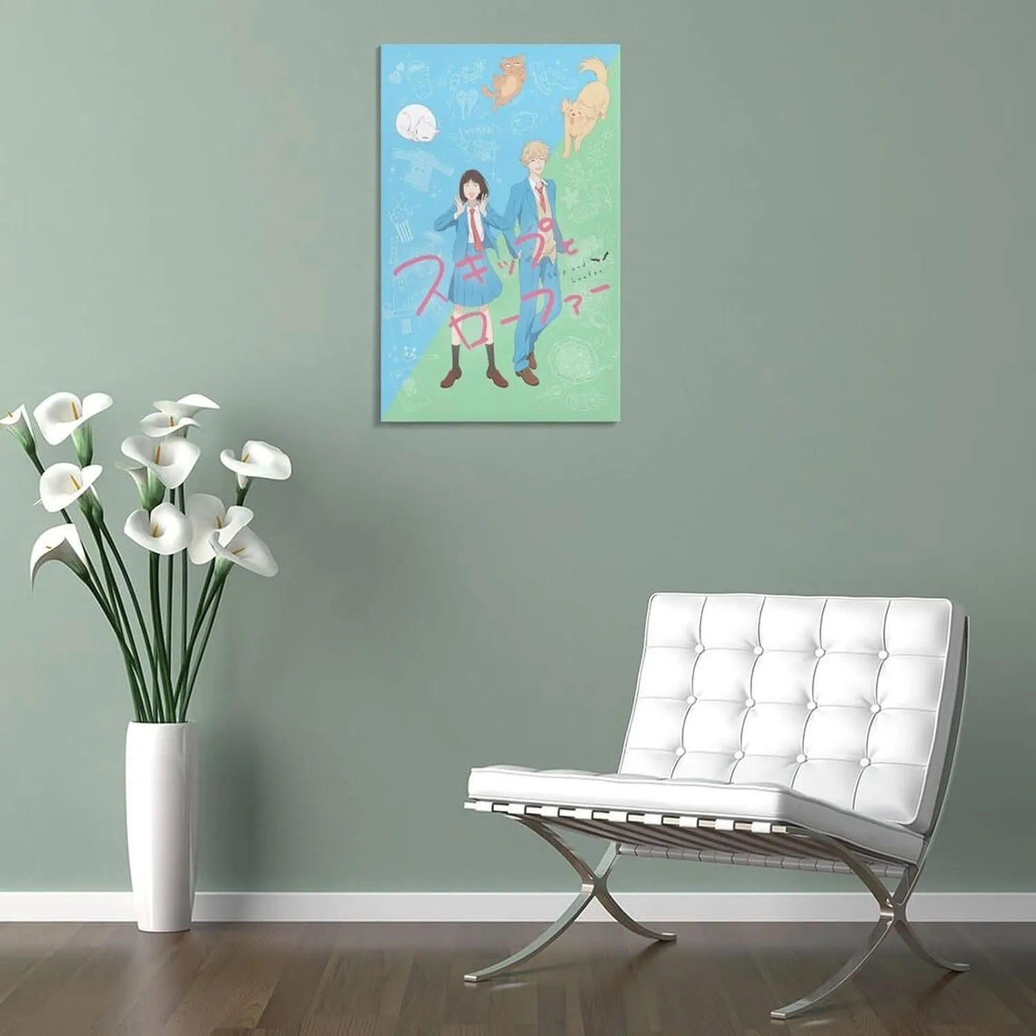Skip And Loafer Anime Poster Canvas Art Poster And Wall Art Picture Print Modern Family Bedroom Decor Posters 20x30inch(50x75cm)