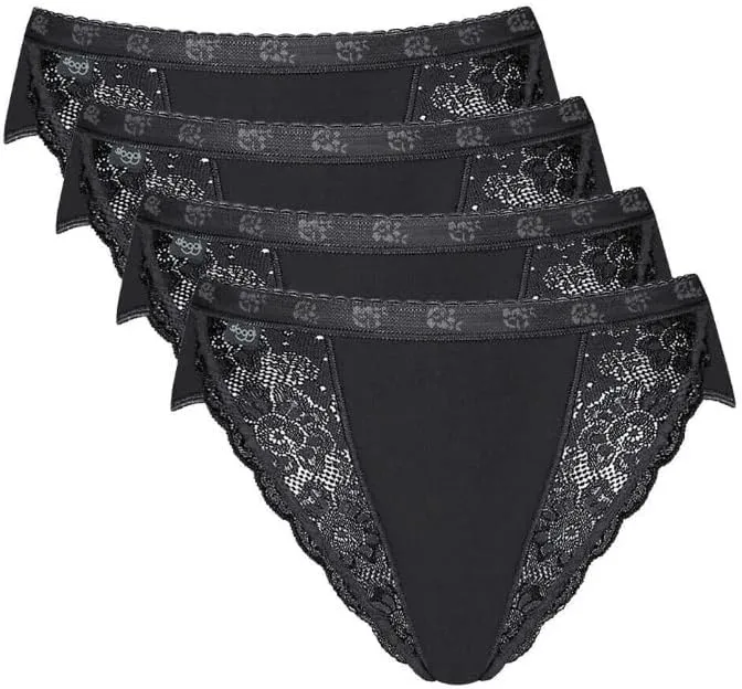 Sloggi Women Chic Tai 4P 4 Pack Briefs CS