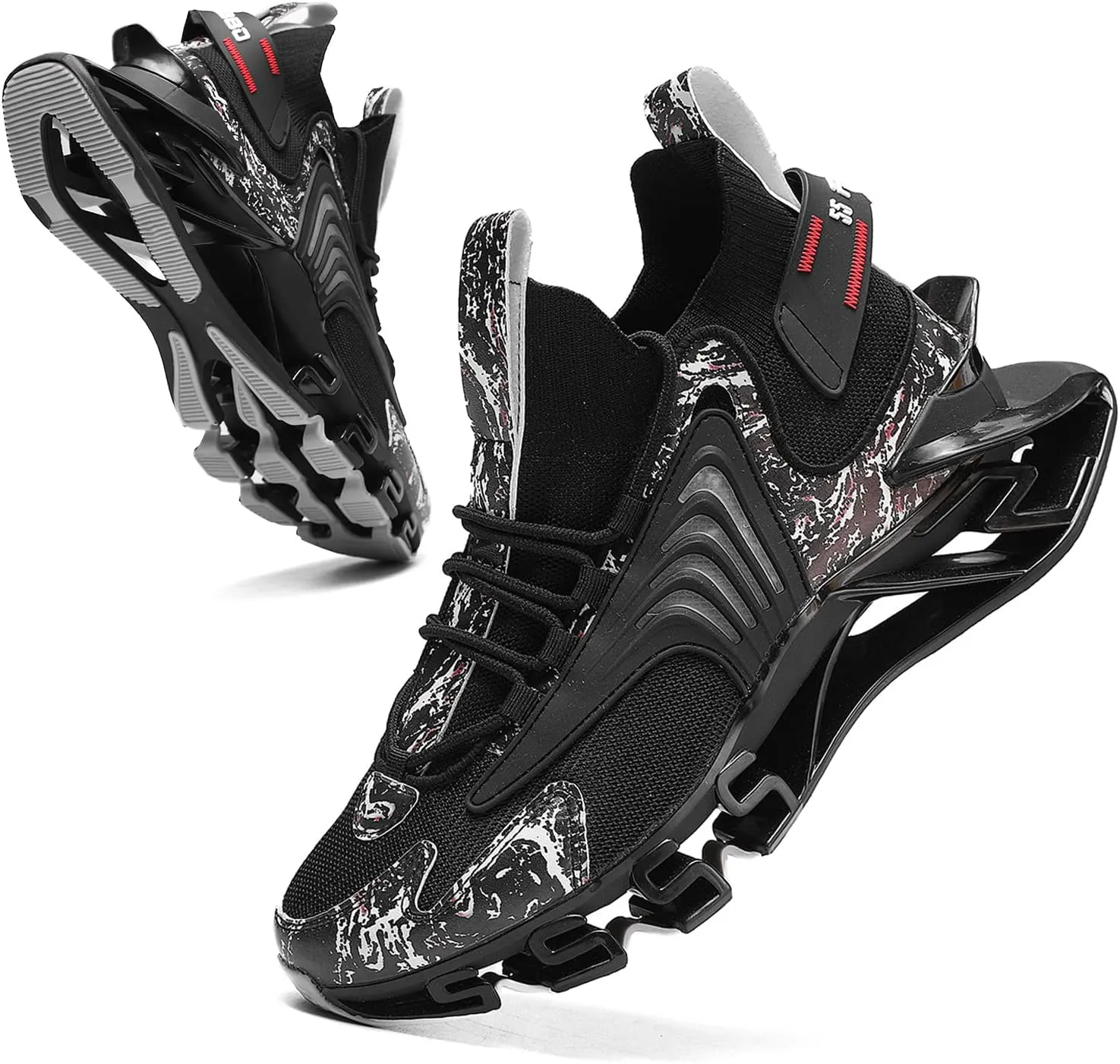 Sneakers Shoes for Men Running Shoe Mens Trail Fashion Sport Man Athletic Men's Basketball Walking Casual Hiking Male Black White Blue Size Runner Breathable Women Boys Kids