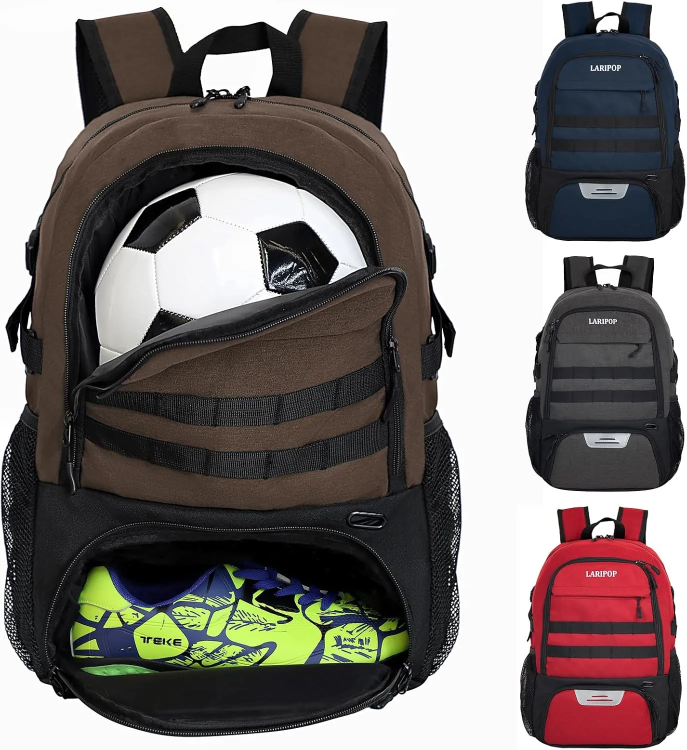 Soccer Backpack,Basketball Backpack for Basketball Accessories Training Equipment Fits Volleyball,Soccer,Sports Gifts