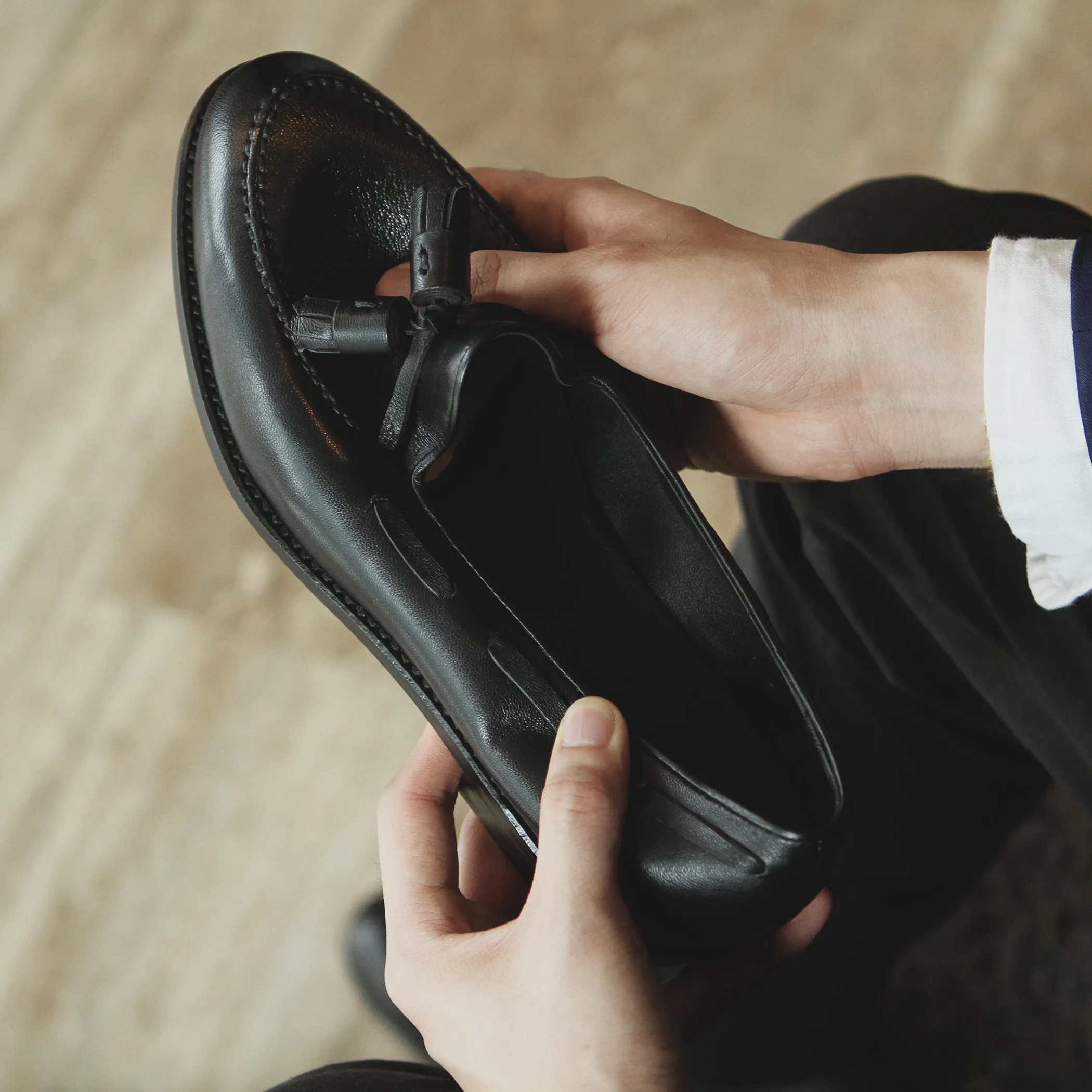 Special ML Tassel Loafer - Soft Nappa Black