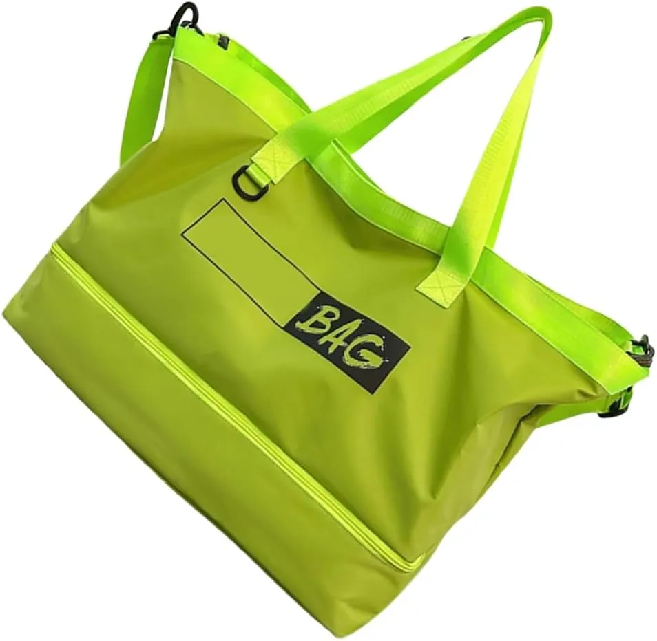 Sport Duffels Bag Training Handbag with Shoe Compartment for Sports, Watertight