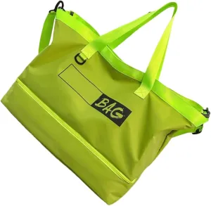 Sport Duffels Bag Training Handbag with Shoe Compartment for Sports, Watertight