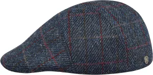 Sterkowski Ivy Five Scally Cap | Harris Tweed Flat Cap for Men and Women | Warm 5 Panels Newsboy Cap