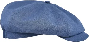 Sterkowski Rowdy Flat Cap for Men and Women | 100% Linen Newsboy Cap | Elegant 8 Panel Gatsby Cap