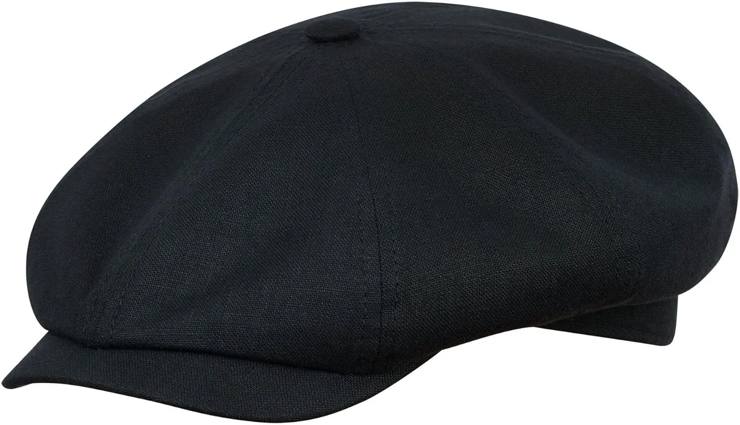 Sterkowski Rowdy Flat Cap for Men and Women | 100% Linen Newsboy Cap | Elegant 8 Panel Gatsby Cap