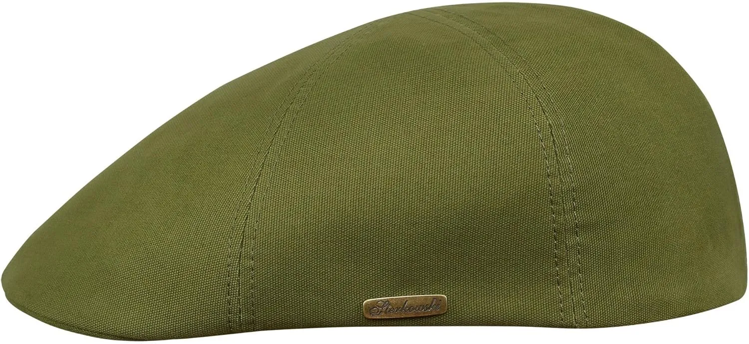 Sterkowski Rusty Cap | 100% Softened Cotton Duckbill Cap for Men and Women | Airy and Breathable Flat Cap