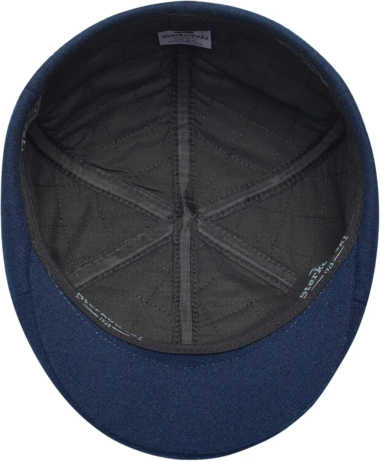 Sterkowski Rusty Duckbill Cap | Wool Flat Cap for Men and Women | Warm 6 Panels Scally Cap
