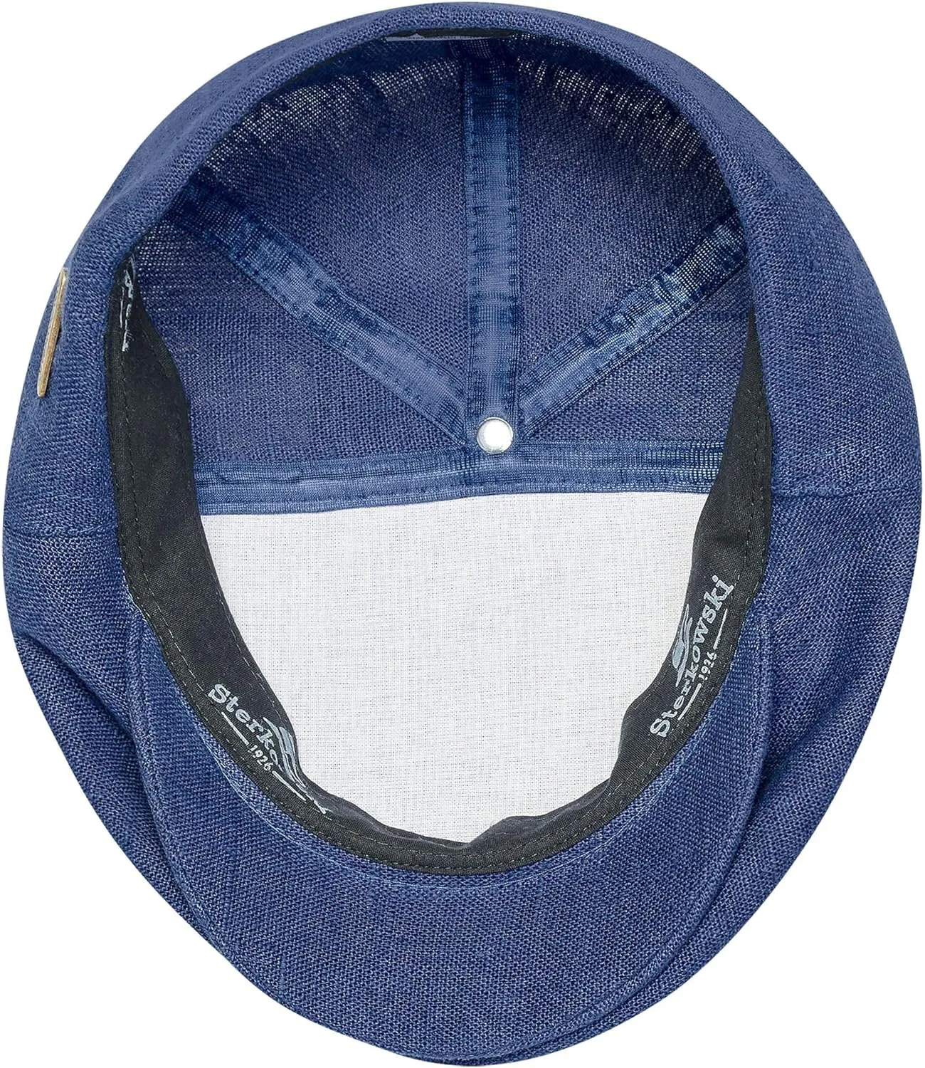 Sterkowski Swede Cap | 100% Linen Flat Cap For Men and Women | Super Airy 5 Panels Summer Cap without Lining