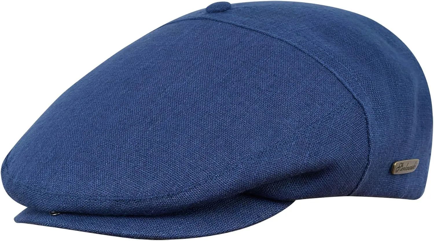 Sterkowski Swede Cap | 100% Linen Flat Cap For Men and Women | Super Airy 5 Panels Summer Cap without Lining