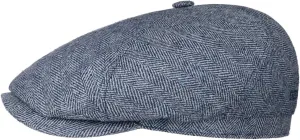 Stetson Milner Silk Flat Cap Women/Men | Made in The EU