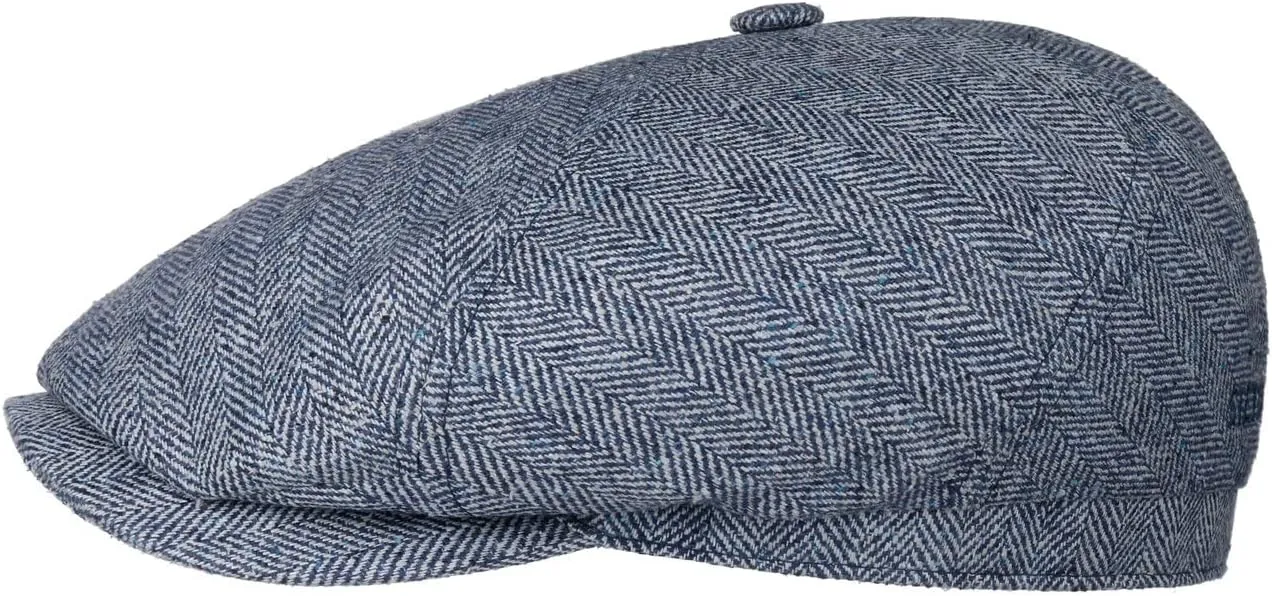 Stetson Milner Silk Flat Cap Women/Men | Made in The EU