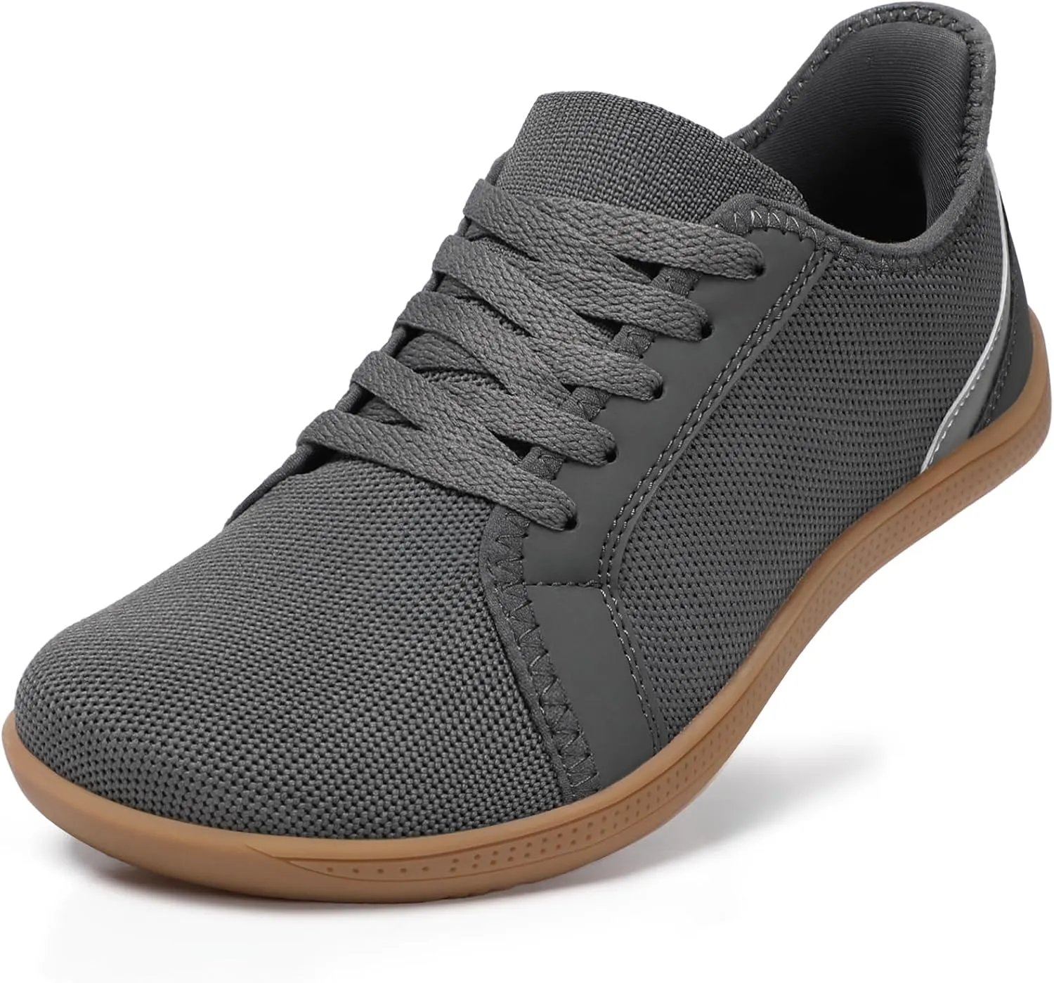 STQ Wide Toe Box Barefoot Shoes Women Zero Drop Minimalist Walking Tennis Sneakers Athletic Crossfit Workout Gym Training Grounded Shoes