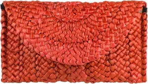 Straw Clutch Purses for Women Summer Beach Bags Envelope Woven Clutch Handbags