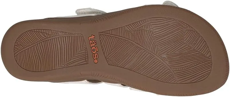 Taos Double U Premium Leather Women's Sandal - Stylish Adjustable Strap Design with Arch Support, Cooling Gel Padding for All-Day Enjoyment and Walking Comfort