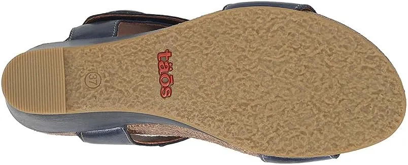 Taos Footwear Women's Carousel 3 Wedge Sandal